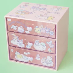 Sanrio Characters Sleepy Time 3-Tier Drawer Chest