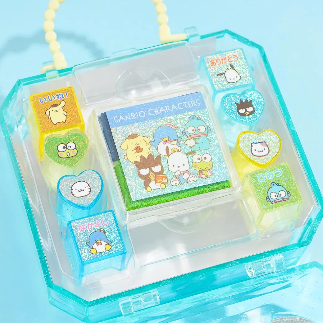 Sanrio Characters Sparkling Jewel Stamp Set