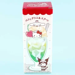 Sanrio Characters Spoon & Parfait Glass Set