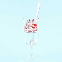 Sanrio Characters Spoon & Parfait Glass Set