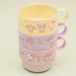 Sanrio Characters Stackable Drinking Cup Set - 3 pcs