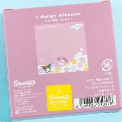 Sanrio Characters Star Crispies Memo Pad Box