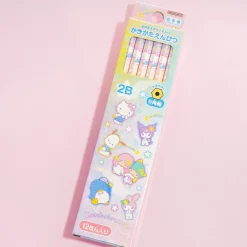 Sanrio Characters Starry 2B Pencil Set