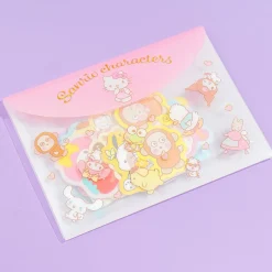 Sanrio Characters Sticker Set With Case