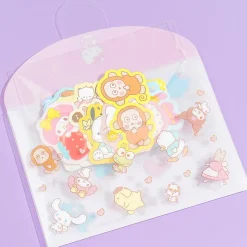 Sanrio Characters Sticker Set With Case