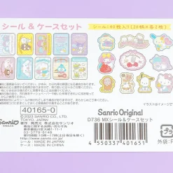 Sanrio Characters Sticker Set With Case