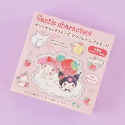 Sanrio Characters Strawberry Love Acrylic Clip Stand
