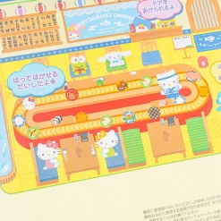 Sanrio Characters Sushi Restaurant Play Sticker Set