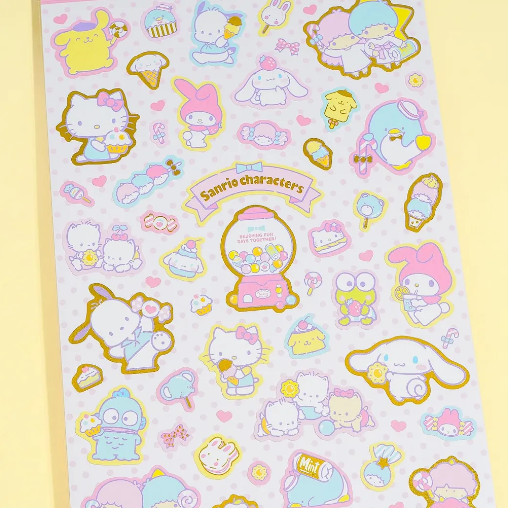 Sanrio Characters Sweet Dessert Stickers
