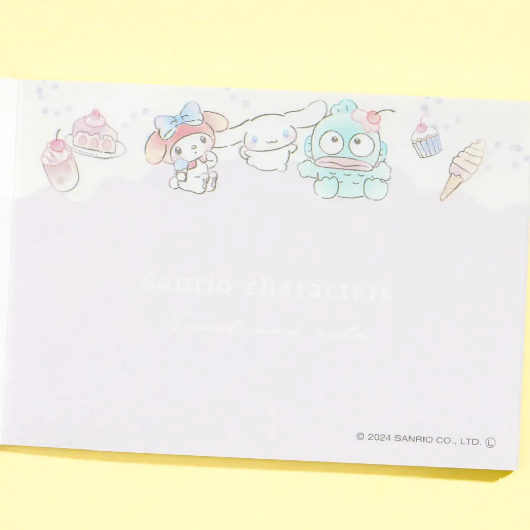 Sanrio Characters Sweet Playtime Memo Pad