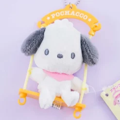 Sanrio Characters Swing Plushie Charm - Pochacco