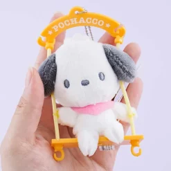Sanrio Characters Swing Plushie Charm - Pochacco