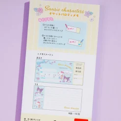 Sanrio Characters Ticket Memo Pad