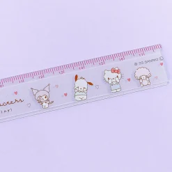 Sanrio Characters Tiny Tiny Heart Slim-Type Ruler