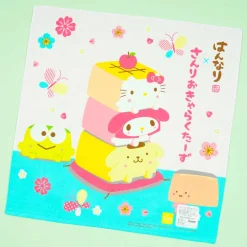 Sanrio Characters Tofu Stack Handkerchief