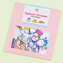 Sanrio Characters Upbeat Friends Sticker Flakes