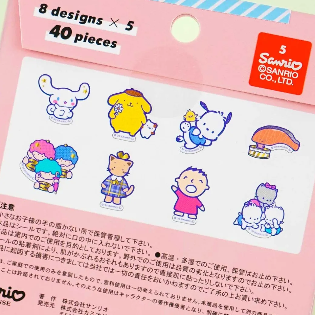 Sanrio Characters Upbeat Friends Sticker Flakes