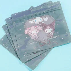 Sanrio Characters Ururu Heart B7 Zip Bag Set - 4 pcs
