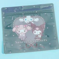 Sanrio Characters Ururu Heart B7 Zip Bag Set - 4 pcs