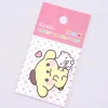 Sanrio Characters Vinyl Sticker - Pompompurin & Muffin
