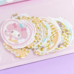 Sanrio Characters Waffle Cone Sticker Flakes