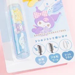 Sanrio Characters 3-Way Point Hair Brush