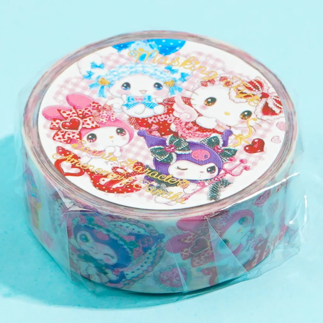 Sanrio Characters x Amenomori Fumika Washi Tape