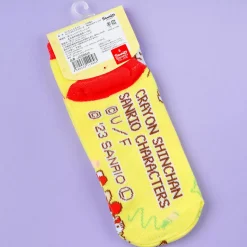 Sanrio Characters x Crayon Shin-Chan Socks - Hello Kitty & Shin