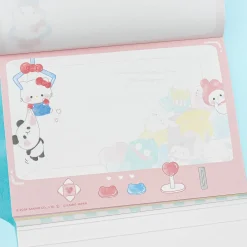 Sanrio Characters x Mochi Mochi Panda Memo Pad With Cover