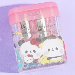 Sanrio Characters x Mochi Mochi Panda Twin Sharpener