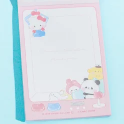 Sanrio Characters x Mochi Mochi Panda Crane Game Mini Memo Pad