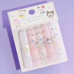 Sanrio Characters x Mochi Mochi Panda Pencil Cap Set