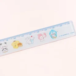 Sanrio Characters x Mochi Mochi Panda Sweets Ruler