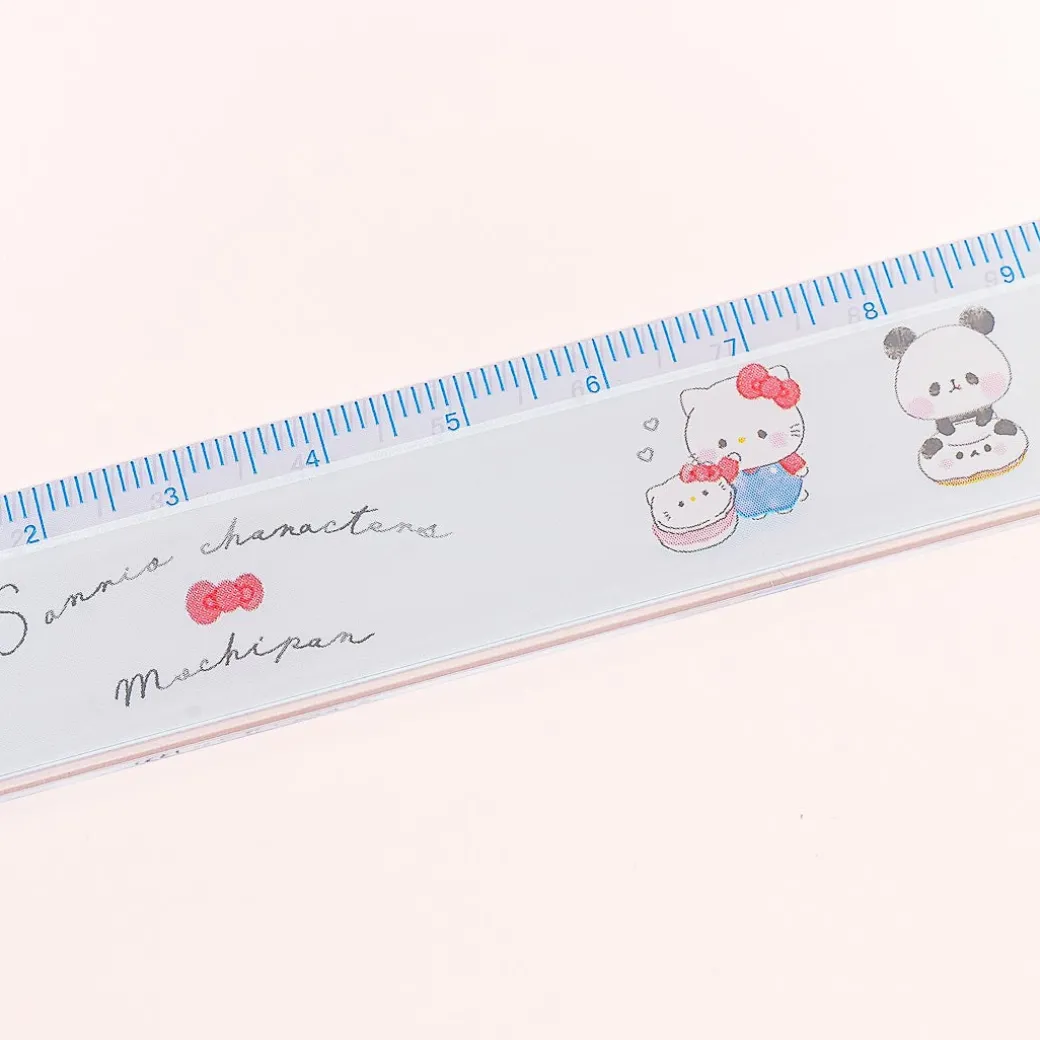 Sanrio Characters x Mochi Mochi Panda Sweets Ruler