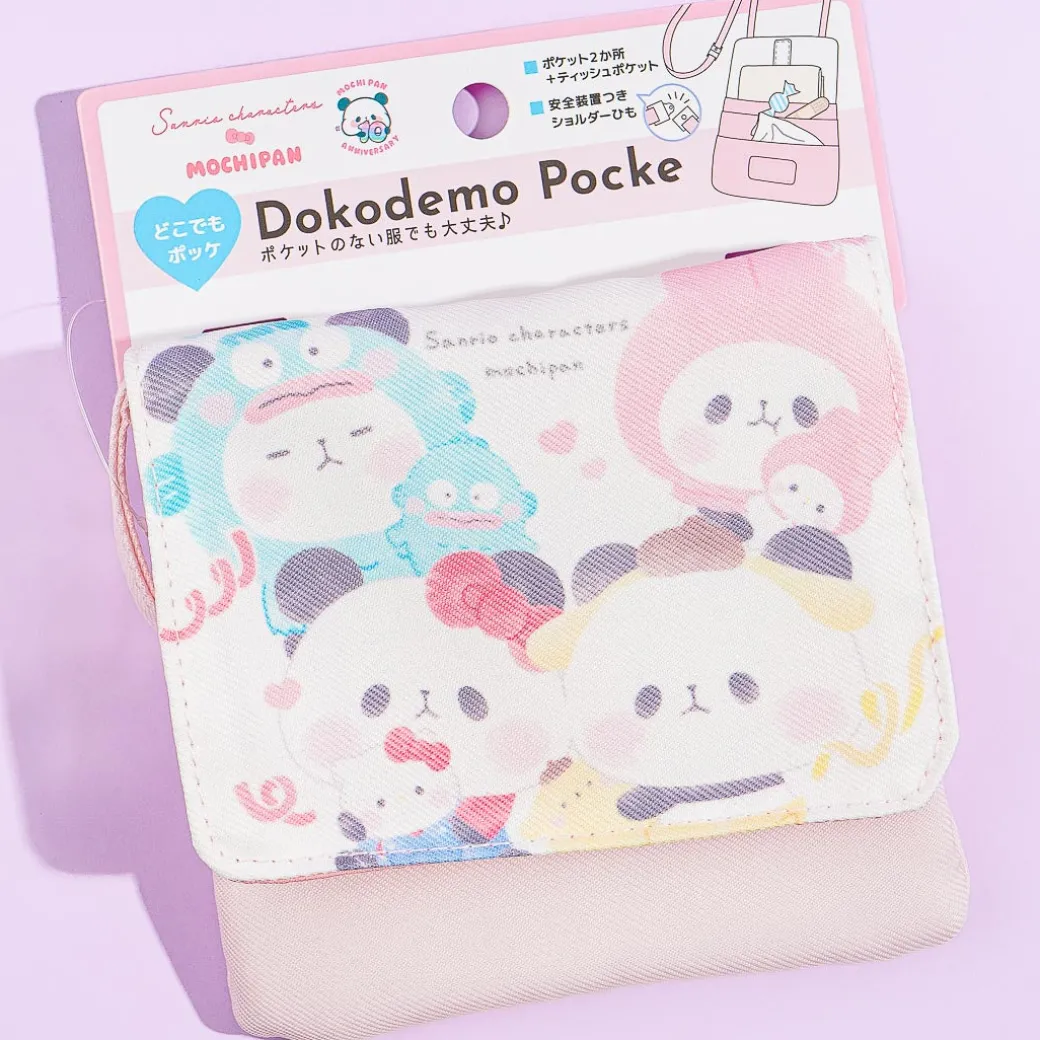 Sanrio Characters x Mochi Mochi Panda Pocket Pouch & Sling Bag