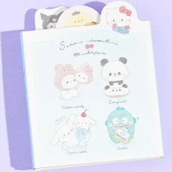 Sanrio Characters x Mochi Mochi Panda Memo Pad Set