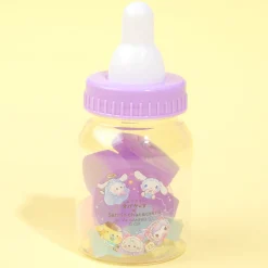Sanrio Characters x Obakenu Babies Eraser Set - Purple