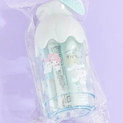 Sanrio Characters x Obakenu Twinning Milk Bottle Toothbrush Set