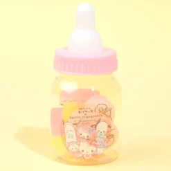 Sanrio Characters x Obakenu Babies Eraser Set - Pink