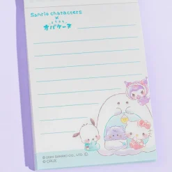 Sanrio Characters x Obakenu Sea Ghosts Memo Pad