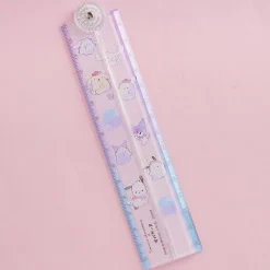 Sanrio Characters x Obakenu Folding Ruler With Protractor