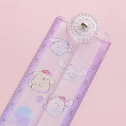 Sanrio Characters x Obakenu Folding Ruler With Protractor