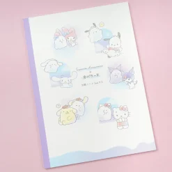 Sanrio Characters x Obakenu B5 Grid Notebook