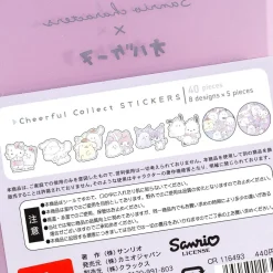 Sanrio Characters x Obakenu Sticker Flakes