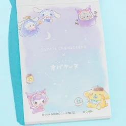 Sanrio Characters x Obakenu Sleepy Babies Memo Pad