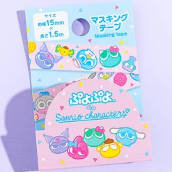 Sanrio Characters x Puyo Puyo Masking Tape