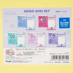 Sanrio Characters X Sailor Moon Chibi Memo Pad Set - Team A