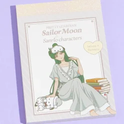 Sanrio Characters x Sailor Moon Pajama Party Memo Pad Set