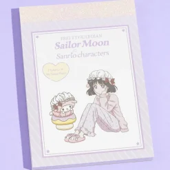 Sanrio Characters x Sailor Moon Pajama Party Memo Pad Set