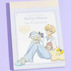 Sanrio Characters x Sailor Moon Pajama Party Memo Pad Set